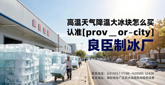 高温天气降温大冰块怎么买 认准常州良臣制冰厂
